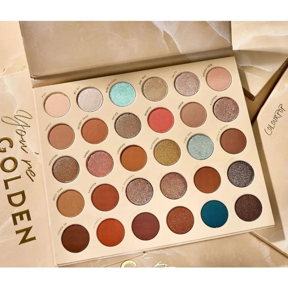 Colourpop You're Golden Eyeshadow Palette - Picture 3 of 5